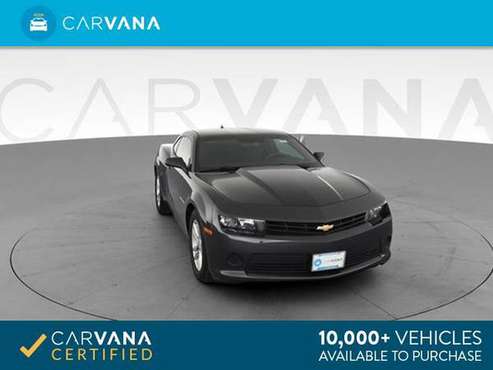 2014 Chevy Chevrolet Camaro LS Coupe 2D coupe Dk. Gray - FINANCE for sale in Auburndale, MA