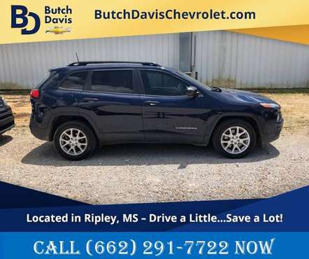 2016 Jeep Cherokee Sport 4D SUV w Backup Camera +Low Miles! for sale in Ripley, MS