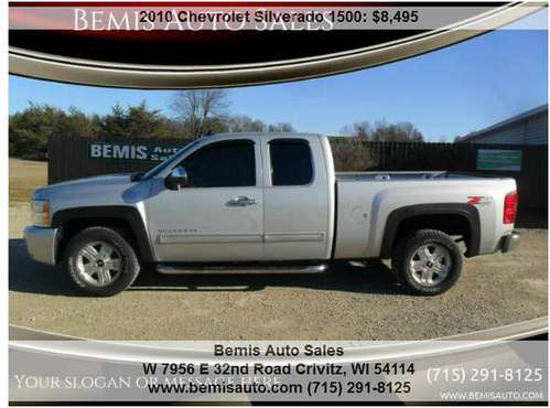 2010 CHEVY SILVERADO Z-71 - cars & trucks - by dealer - vehicle... for sale in Crivitz, WI