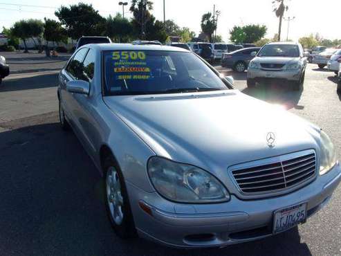 2001 MERCEDES-BENS S500 MOON ROOF - - by dealer for sale in Modesto, CA