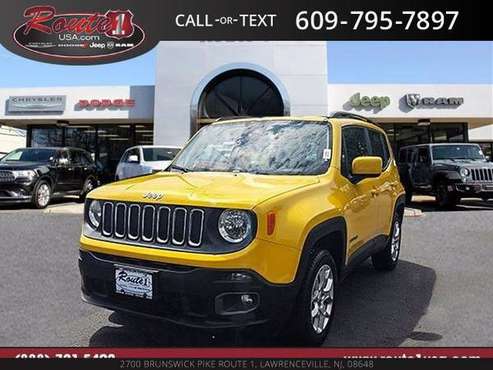 *2015* *Jeep* *Renegade* *Latitude* - cars & trucks - by dealer -... for sale in Lawrenceville , NJ