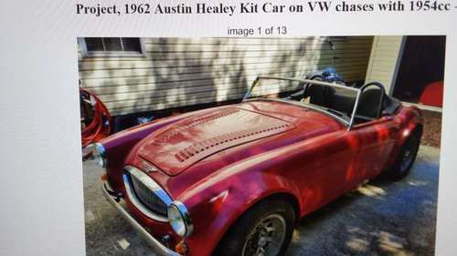 1962 Austin Healey kit car - cars & trucks - by owner - vehicle... for sale in Hickory, NC
