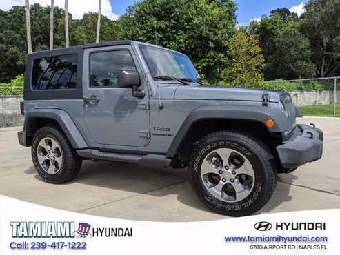 2015 Jeep Wrangler Anvil Clearcoat Sweet deal*SPECIAL!!!* - cars &... for sale in Naples, FL