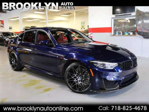 2018 BMW M3 Competition Package , Tanzanite Blue Individual Co... for sale in STATEN ISLAND, NY