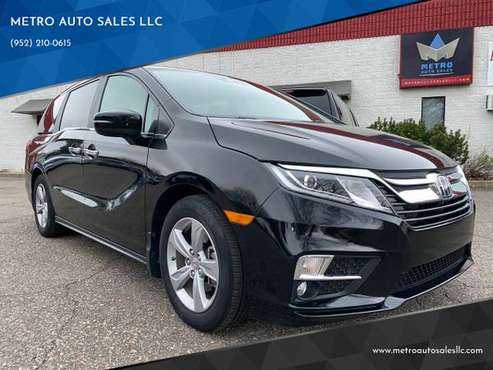 2018 Honda Odyssey EX L w/Navi w/RES Mini Van and RES 34, 943 miles for sale in BLAINE MN 55449, MN