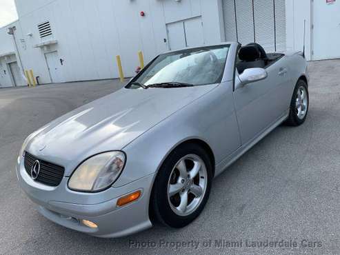 2001 Mercedes Benz SLK320 Hardtop Convertible Roadster Low Miles... for sale in Pompano Beach, FL