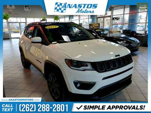 2019 Jeep Compass High Altitude FOR ONLY 350/mo! for sale in Kenosha, WI