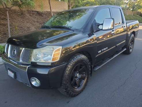 2006 NISSAN TITAN CREW CAB EXCELLENT LEATHER - cars & trucks - by... for sale in San Diego, CA