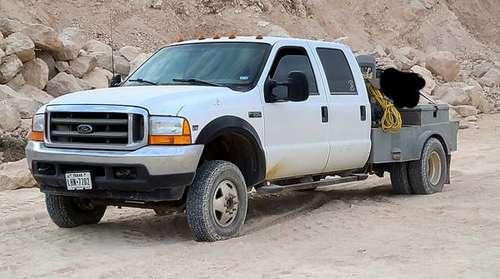 2000 Ford 4x4 F350 Dually Lincoln Sa 200 Welder - cars & trucks - by... for sale in Midland, TX