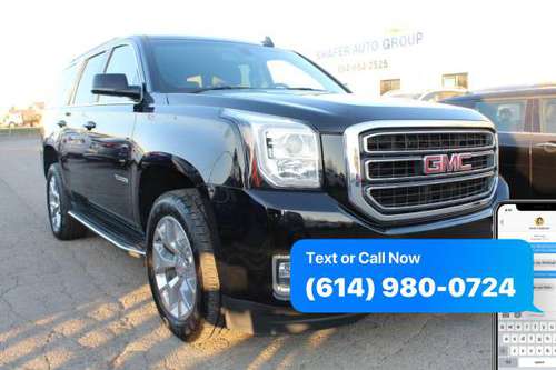 2017 GMC Yukon SLE 4x4 4dr SUV - cars & trucks - by dealer - vehicle... for sale in Columbus, OH