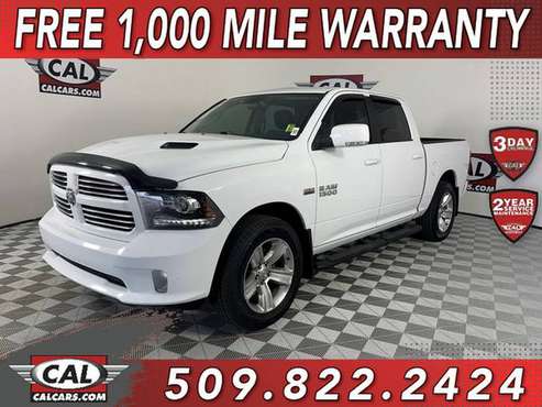 2014 Ram 1500 4WD Dodge Crew cab Sport Many Used Cars! Trucks! for sale in Airway Heights, WA