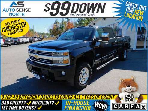 2015 Chevrolet Chevy Silverado 3500HD High Country - BAD CREDIT OK!... for sale in Chichester, VT