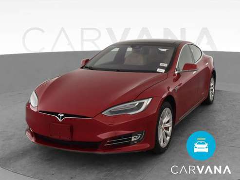 2016 Tesla Model S P90D Sedan 4D sedan Red - FINANCE ONLINE - cars &... for sale in Corpus Christi, TX