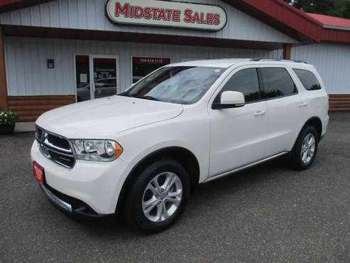 3RD ROW! NAV! B/U CAM! 4 NEW TIRES! 2012 DODGE DURANGO AWD ONLY 117K! for sale in Foley, MN
