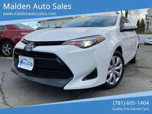2017 TOYOTA COROLLA LE - cars & trucks - by dealer - vehicle... for sale in Malden, MA
