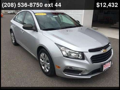2015 Chevrolet Chevy Cruze LS - - by dealer - vehicle for sale in Twin Falls, ID