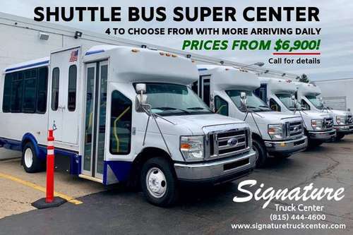 Signature Truck Center is a Shuttle Bus Super Center! for sale in Evansville, IN