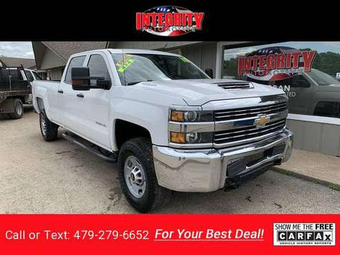 2018 Chevy Chevrolet Silverado 2500HD Work Truck Crew Cab Long Box for sale in Bethel Heights, AR