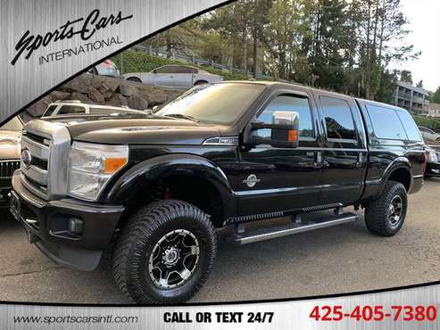 2014 Ford F-350 Super Duty Platinum - - by dealer for sale in Bothell, WA