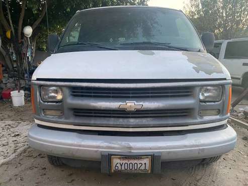 02 Chevy Van Express 3500 - cars & trucks - by owner - vehicle... for sale in Los Angeles, CA