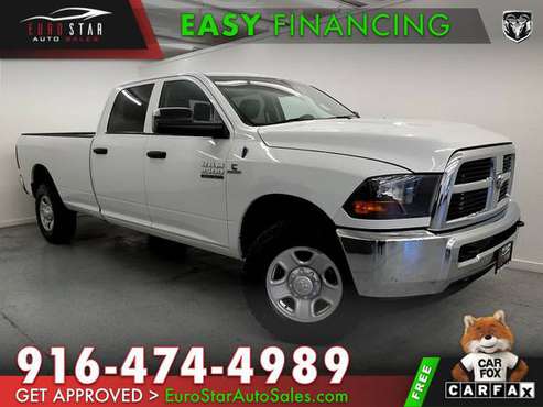 2012 RAM 2500 ST DIESEL 4WD FOUR WHEEL DRIVE / FINANCING AVAILABLE!!! for sale in Rancho Cordova, CA