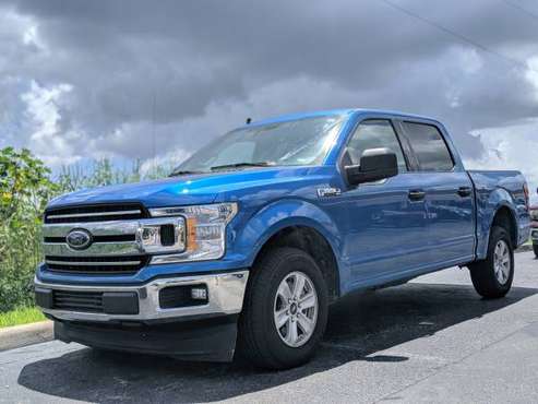 2019 Ford F-150 XLT - Blue/Grey Interior - Clean Title for sale in Pompano Beach, FL