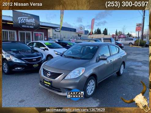 2012 Nissan Versa 1.6 SV 4dr Sedan - cars & trucks - by dealer -... for sale in Tacoma, WA