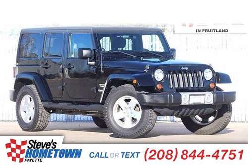 2011 Jeep Wrangler Unlimited Sahara - cars & trucks - by dealer -... for sale in Payette, ID