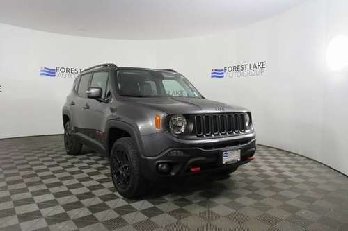 2018 Jeep Renegade 4x4 4WD Trailhawk SUV - cars & trucks - by dealer... for sale in Forest Lake, MN