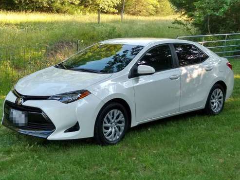 2017 Toyota Corolla Blizzard Peral White - cars & trucks - by owner... for sale in ROLLA, MO