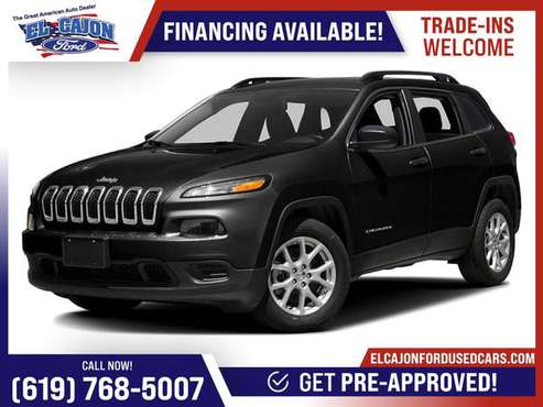 2016 Jeep Cherokee Sport FOR ONLY 275/mo! - - by for sale in Santee, CA