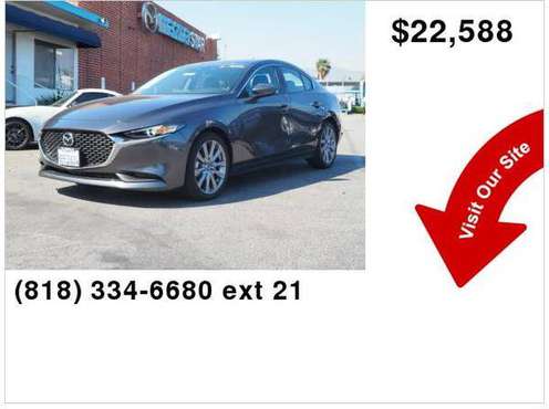 2020 Mazda Mazda3 Sedan Select Base - cars & trucks - by dealer -... for sale in Glendale, CA