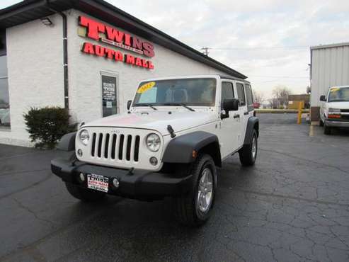 2015 Jeep Wrangler Unlimited 4WD Sport - cars & trucks - by dealer -... for sale in Rockford, IL