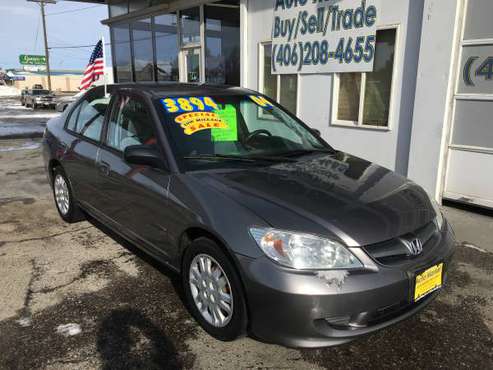 2004 Honda Civic LX!!! 5-Speed!!! Low Miles!!! - cars & trucks - by... for sale in Billings, MT