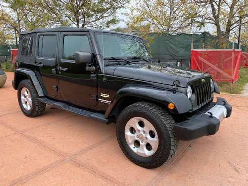 2015 JEEP WRANGLER UNLIMITED SAHARA 6-SPPED EXCELLENT CONDITION -... for sale in Brooklyn, NY