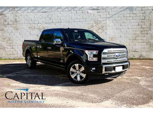 2017 F-150 Platinum SuperCrew Ecoboost w/Nav & 360 Camera! for sale in Eau Claire, ND