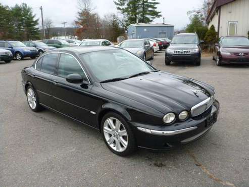 2003 JAGUAR X-TYPE ALL WHEEL DRIVE BLACK ON BLACK LOADED VERY... for sale in Milford, ME