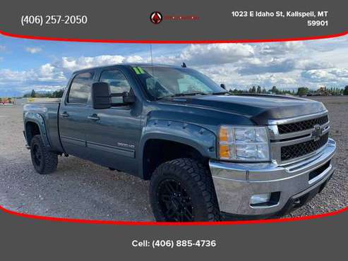 2011 Chevrolet Silverado 3500 HD Crew Cab - Financing Available! for sale in Kalispell, MT