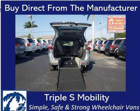 2017 Toyota Sienna LE Wheelchair Van Handicap Ramp Van for sale in Pinellas Park, FL