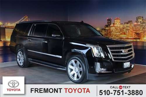 *2019* *Cadillac* *Escalade ESV* *Luxury* - cars & trucks - by... for sale in Fremont, CA