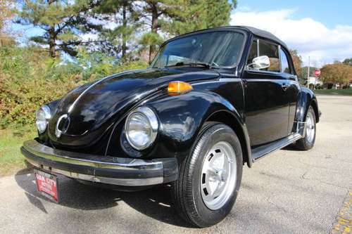 1979 VW BEETLE CLASSIC CONVERTIBLE - cars & trucks - by dealer -... for sale in Garner, NC