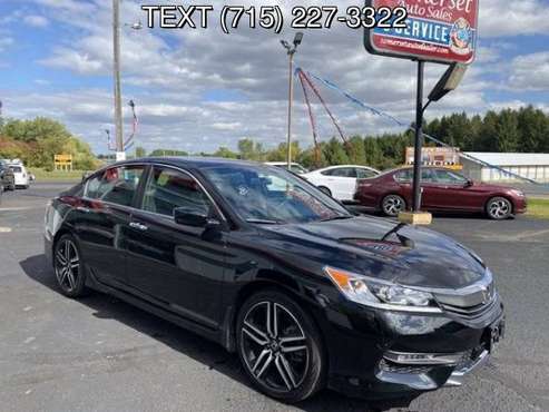 2016 HONDA ACCORD SEDAN SPORT TRADE-INS WELCOME! WE BUY CARS - cars... for sale in Somerset, MN