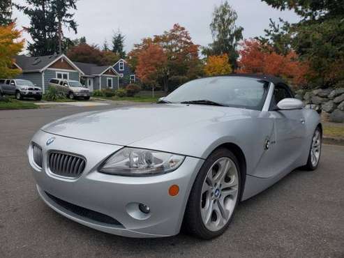 2005 BMW Z4 Roadster 3.0 V6 Leather LOADED Convertible Low Miles Sport for sale in Seattle, WA