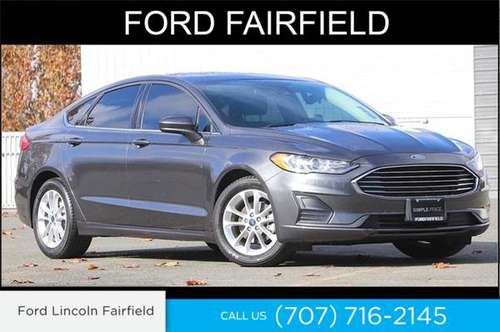 2020 Ford Fusion SE - cars & trucks - by dealer - vehicle automotive... for sale in Fairfield, CA