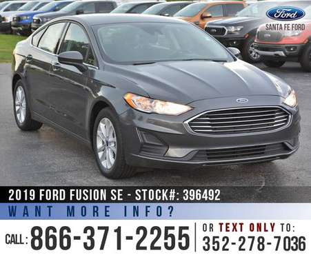 *** 2019 FORD FUSION SE *** SAVE Over $5,000 off MSRP! for sale in Alachua, GA