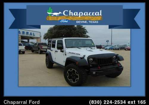 2015 Jeep Wrangler Unlimited Rubicon Hard Rock 4x4(CLEAN!) for sale in Devine, TX