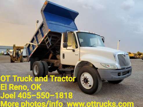 2007 International 4300 10ft 6spd Dump Truck DT466 Air Brakes CDL... for sale in Oklahoma City, OK