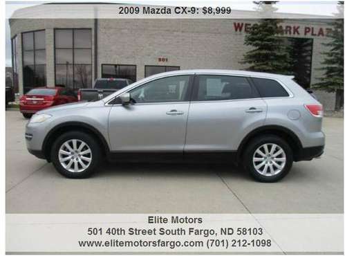 2009 Mazda CX9, AWD, Touring, 7-Pass, Leather, Sun, 102K for sale in Fargo, ND