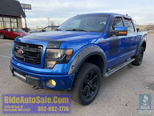 2013 Ford F150 FX4 Crew cab 4x4 5.0 V8 ALL OPTIONS clean FINANCING... for sale in Burnsville, MN