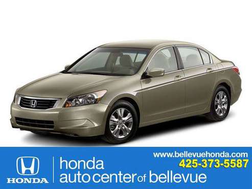 2010 Honda Accord Sdn LX-P - - by dealer - vehicle for sale in Bellevue, WA